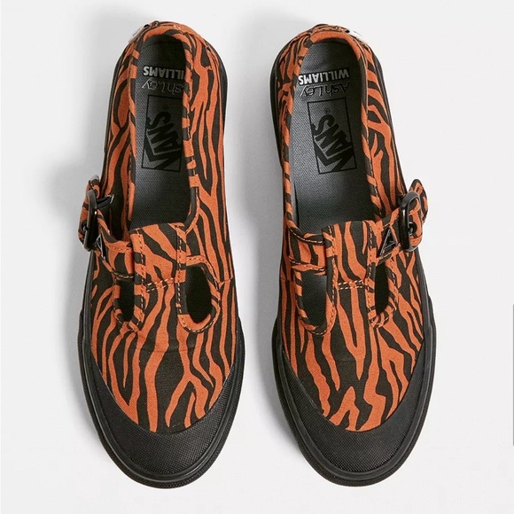 Vans Shoes - Vans X Ashley Williams UA 93 Tiger Print Mary Jane Trainers